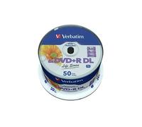 Verbatim 97693 DVD vierge 8,5 Go DVD+R DL 50 pièce(s)