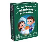 Jeu de cartes des bonnes manieres - 84 Cartes Éducatives pour développer politesse multicolore TU
