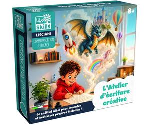 Life Skills Écriture Créative et Storytelling - Coffret éducatif - LISCIANI - Créativité et expression écrite