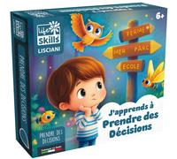 Lisciani - Life Skills - J’apprends à Prendre des Décisions - Jeu Prise de Décision pour Enfants dès 4 Ans - avec 1 Plateau + Cartes + Jetons - Développe Stratégie, Autonomie et Logique des Enfants