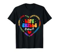 Life Skills Squad Vibes Be Kind School Life Skills Teacher T-Shirt