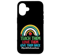 Life Skills Teacher Special Ed Love Them Life Skills Teacher Coque pour iPhone 16