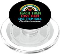 Life Skills Teacher Special Ed Love Them Life Skills Teacher PopSockets PopGrip pour MagSafe