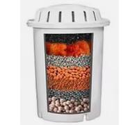 LIFE SPRING F004A Lot de 2 Cartouches Filtrantes au Charbon Actif Alcalines Reminéralisantes | Purification de l'eau | pour fontaines en verre et carafes filtrantes Life Spring