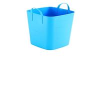Life Story Panier en Plastique - Parfait comme bac de rangements ou Panier à Linge - Convient comme bac de Rangement Jouets Enfants - Multifonction - 25L - 41×35×34.5 cm