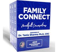 Life Sutra Family Connect - 400 cartes de démarrage de conversation pour les familles, les adolescents et les enfants, jeu de communication de voyage en voiture, compétences sociales et conversation