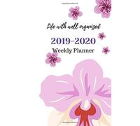 Life With Well Organized , 2019-2020 Weekly Planner: October 2019-December 2020 Weekly And Monthly Planner,For Kids, Teacher, Student, Women , Girls ,Men , Boys ,Special Day Coloring Pages, Size 6x9 I