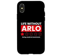 Life Without Arlo Would Be Boring Drôle Coque pour iPhone X/XS