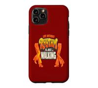 Life Without Rhythm is Just Walking Retro Disco Groove Coque pour iPhone 11 Pro