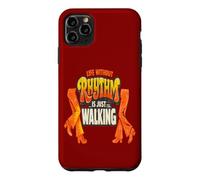 Life Without Rhythm is Just Walking Retro Disco Groove Coque pour iPhone 11 Pro Max
