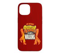Life Without Rhythm is Just Walking Retro Disco Groove Coque pour iPhone 15