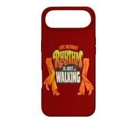 Life Without Rhythm is Just Walking Retro Disco Groove Coque pour iPhone Air