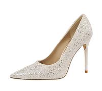 Life&Women Chaussure Mode Escarpin Stiletto Femme Dégradé de Couleur Talon Haut Aiguille Sexy Talon Aiguille 9.5 CM Mariage Club Soirée