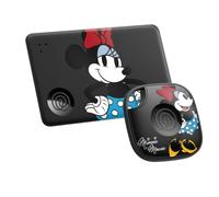 Life360 x Disney Tile - Starter Pack - Trackers et dispositifs de Suivi d'objets Bluetooth pour clés, Portefeuilles & Autres. Compatible avec iOS & Android. Lot de 2 (Noir Tile/Slim) - Minnie
