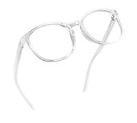 LifeArt Lunettes de lecture, verres de blocage léger bleu, verres d'ordinateur pour femmes hommes (Clair, grossissement 1,00)