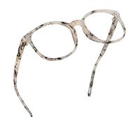 LifeArt Lunettes de lecture, verres de blocage léger bleu, verres d'ordinateur pour femmes hommes (Marbre, grossissement 2,25)