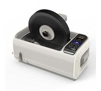 LifeBasis 6L Nettoyeur Ultrasons pour Vinyles 300W Ultrasonic Record Cleaner avec 0-15 Min Minuterie Réglable et Chauffage pour Disque Vinyle Circuits Imprimés Équipement de Laboratoire