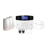 Lifebox Alarme Maison sans Fil GSM 4G et WiFi - Gestion par Application Tuya - Immunité Animale - 3 Détecteurs de Mouvement et 3 Détecteurs d'Ouverture Evolution Animal Kit-9