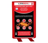 Lifebox Couverture anti-feu 120 x 120 cm
