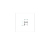 LIFEBOX MOTTEZ LBXB941VBC - Barreau Télescopique - 2 Barreaux 30 À 55Cm - Blanc