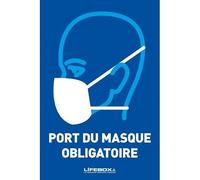 LIFEBOX Panneau Affichage Port du Masque obligatoire
