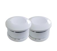 Lifebox Serenity 5 Détecteurs de fumée: 2 Alimentés par Pile, Haute sensibilité, Certifiés CE EN14604 & NF292, Lot de 2