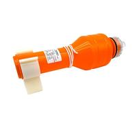 Lifebuoy Lumière LED Clignotant Bâton Lumineux Flottant Électronique Signal de Détresse Visuelle Lampe Haute Visibilité Étanche Sécurité Marine pour Bateau Kayak Radeau Quai 1 Pièce