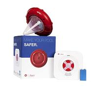 Lifebuoy Système d’Alarme de Piscine - Détecteur de Mouvement de Piscine - Alarme de Piscine Smart contrôlée par Application. Puissantes alarmes retentissantes de Bord de la Piscine et à l'intérieur