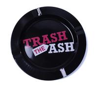 LifeChic Cendrier rond Ø 13,5 cm en plastique - The Trash Ash | Intérieur et Extérieur pour Maison, Bar, Bureau, Restaurants, Hôtels et Jardins