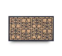 LifeChic Paillasson araignée avec Fibres de Noix de Coco, Tapis Anti-saleté pour entrée rectangulaire, 40 x 70 cm, Fond en Caoutchouc antidérapant - Impression de Serre