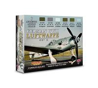 Lifecolor Ensemble de peintures acryliques CS07 Luftwaffe German WWII Set 2