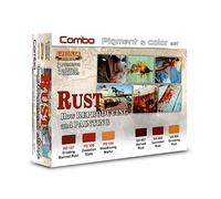 Lifecolor Ensemble de peintures acryliques et pigments SPG03 Rust