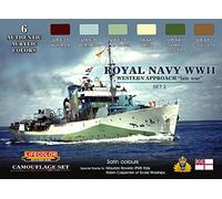 LifeColor peintures KIT CS34 ROYAL NAVY WWII set2