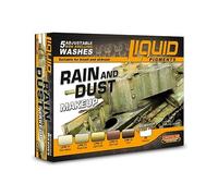 Lifecolor Set de lavage Liquid Pigments LP03 Rain And Dust Makeup
