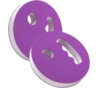 LIFECOSM Water Exercise Discs Hand, 2 Pieces Foam Resistance Discs，Purple
