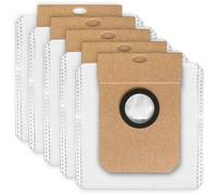 LIFEFIL Lot de 5 sacs de rechange pour aspirateur robot | Compatible avec Conga 11090, Haier H11/H11 Max, Viomi Alpha 3 Pro | 2 L, hypoallergénique et auto-vidange, faciles à remplacer