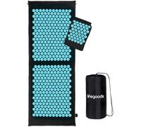 LifeGoods Tapis d'acupression XL avec coussin - Tapis de presse sans fil - Tapis d'acupression - Tapis d'acupression - Tapis d'acupression - Tapis de massage - Dos - Tapis à picots - Tapis Fakir