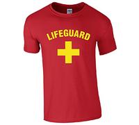 Lifeguardgear - T-Shirt - Homme Rouge Rouge - Rouge - Large