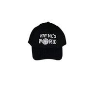 Lifeguardgear Wayne's World Casquette de Baseball brodée, Noir, Taille Unique