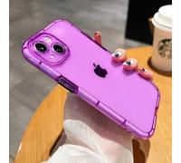 LIFEKA Coque de téléphone de Luxe à Fluorescence pour iPhone 11 12 13 14Pro Max X XR XS 14 Plus Housse en Silicone Souple Transparente Antichoc, Violet, pour iPhone 13