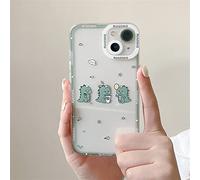 LIFEKA Coque de téléphone Souple Motif Dinosaure créatif pour iPhone 12 13 11 Pro Max X XR XS Max X XR XS Max 7 8 Plus Housse Transparente, 36, pour iPhone 12