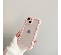 LIFEKA Coque de téléphone Transparente à Bord ondulé drôle pour iPhone 14 13 12 11 Pro Max X XS XR Housse de Protection pour Objectif d'appareil Photo Mignon, F, pour iPhone 11