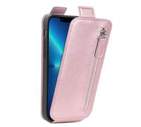 LIFEKA Étui à Rabat Vertical à Fermeture éclair pour Samsung Galaxy A03 A03S A04S A04E A14 A22 A23 A32 A33 A34 A42 A50 A52 A53 Housse de téléphone avec Support, SD0227, pour Galaxy A33 5G