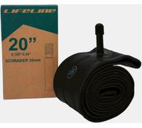 Lifeline Road Inner Tube Black48mm Taille unique Unisex