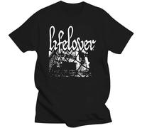 LIFELOVER Cotton coldworld totalselfhatred apati urfaust Tee Round Neck Unisex Tops Men's 100% Cotton Short-Sleeve T-Shirts XXXL