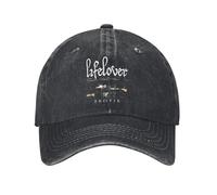 Lifelover Erotik Depressive Rock Casquettes de Baseball Vintage en détresse Denim Post Punk Casquette de Soleil Unisexe Extérieur Toutes Les Saisons Chapeaux de Voyage