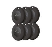 Lifemate Life Tag - Appareil de suivi d’objet personnel pour Android / Google Localiser (lot de 6) Traceur Sans Abonnement - HD-P16-6
