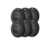 Lifemate Life Tag Traceur GPS (6-Pack), Balise Bluetooth Compatible Android/Google Localiser Mon Appareil, Étanche IP67, Batterie Longue Durée, Signal Sonore, Mode Perdu, Compact et Sécurisé