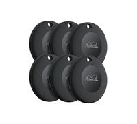 Lifemate Life Tag Traceur GPS (6-Pack), Compatible Apple Localiser, Alternative AirTag, Étanche IP67, Batterie Longue Durée, Mode Perdu, Localisation Sécurisée, Compact et Léger