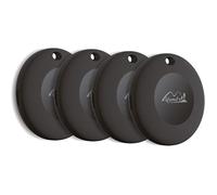 LifeMate LifeTag (Lot de 4) - Compatible Apple Localiser (Find My) - Traceur SANS ABONNEMENT - iOS Uniquement